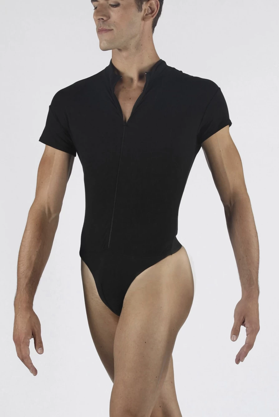 Wear Moi Men's Cotton Ballet Leotard for Dance Performance & Practice