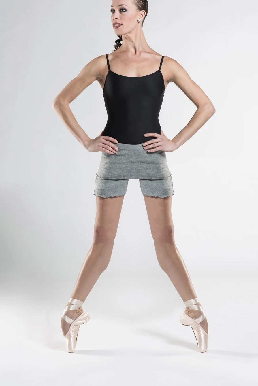 Wear Moi Knitted Jazz Dance Shorts - Tiara Style for Comfort & Performance