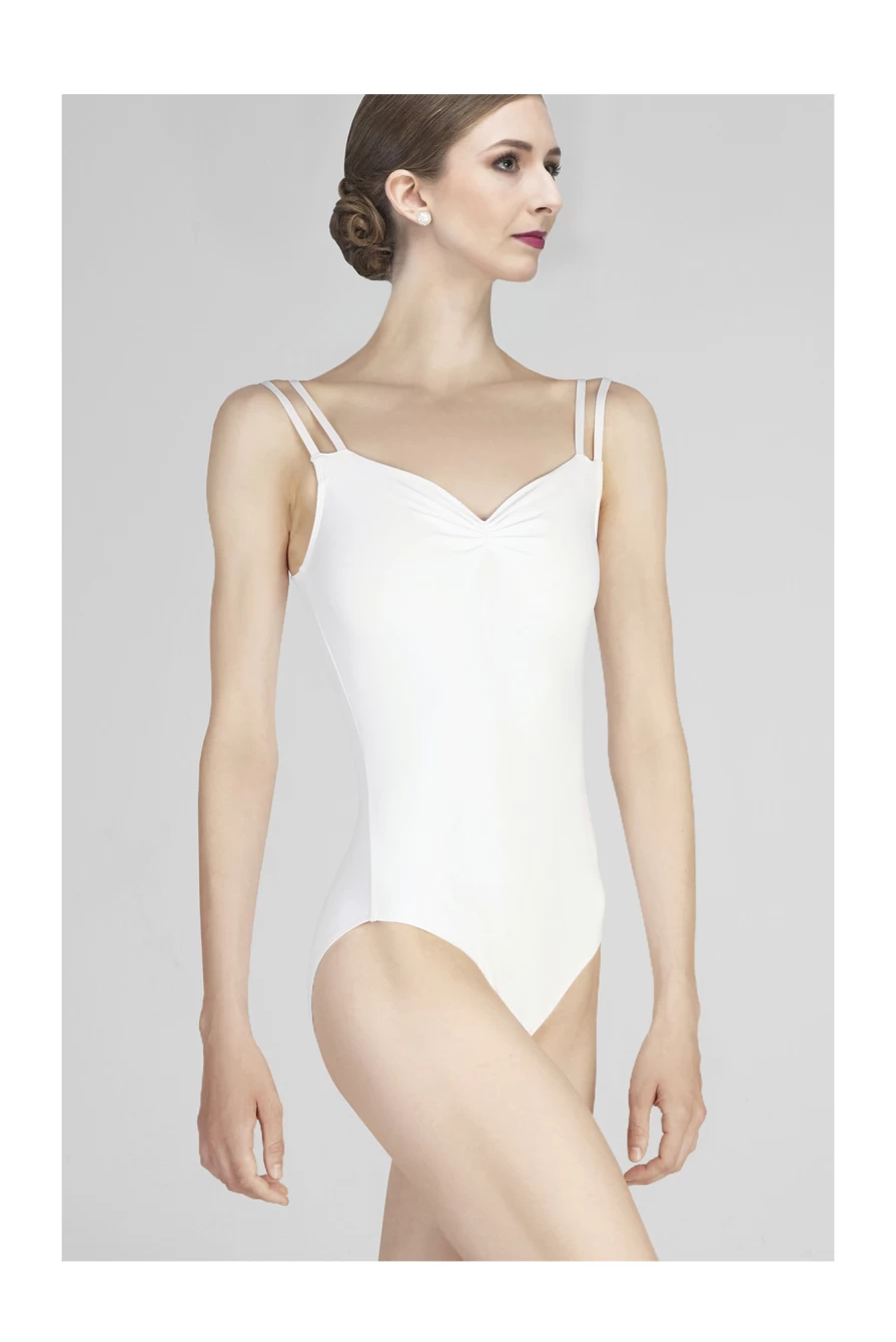 Wear Moi Mauve Microfiber Dance Leotard for Ballet & Performance | Premium French Dancewear