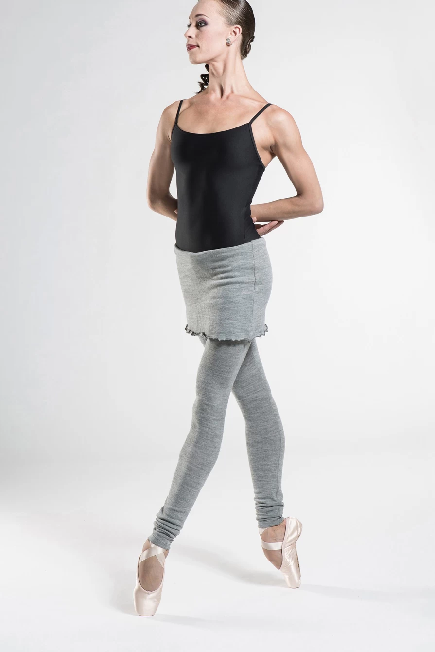 "Wear Moi France Knitted Dance Tights - Premium Ballet Tights by Crysalide"