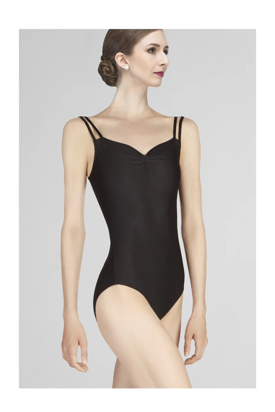 Wear Moi Mauve Microfiber Dance Leotard for Ballet & Performance | Premium French Dancewear
