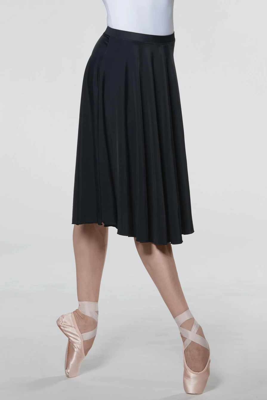 Wear Moi Long Microfiber Dance Skirt for Fado Performance - Lightweight & Flowy