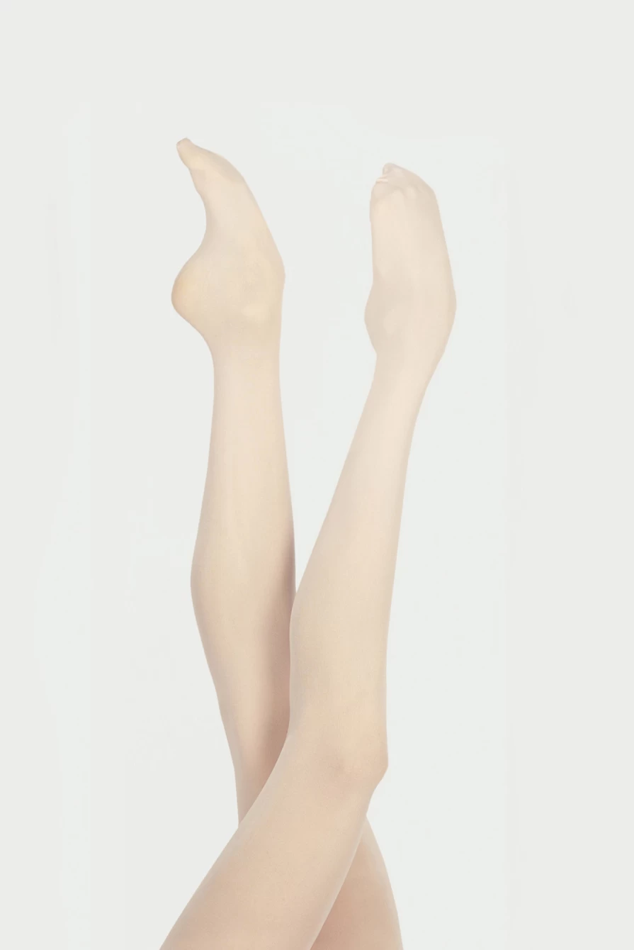 Wear Moi Girls Light Pink Ballet Tights - Soft Footed Dance Tights for Ballet & Performance