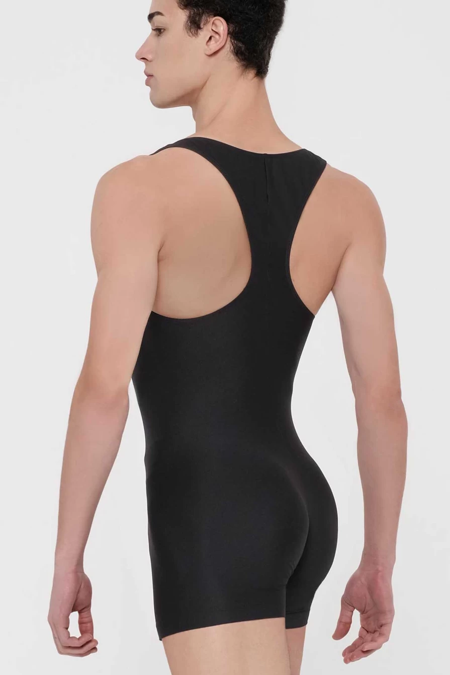 Wear Moi Men's Racerback Biketard Tango Dancewear for Performance & Comfort