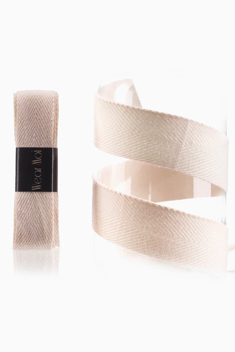 Wear Moi Cotton Pointe Shoe Ribbon for Ballet Dance - 56 Inch Div