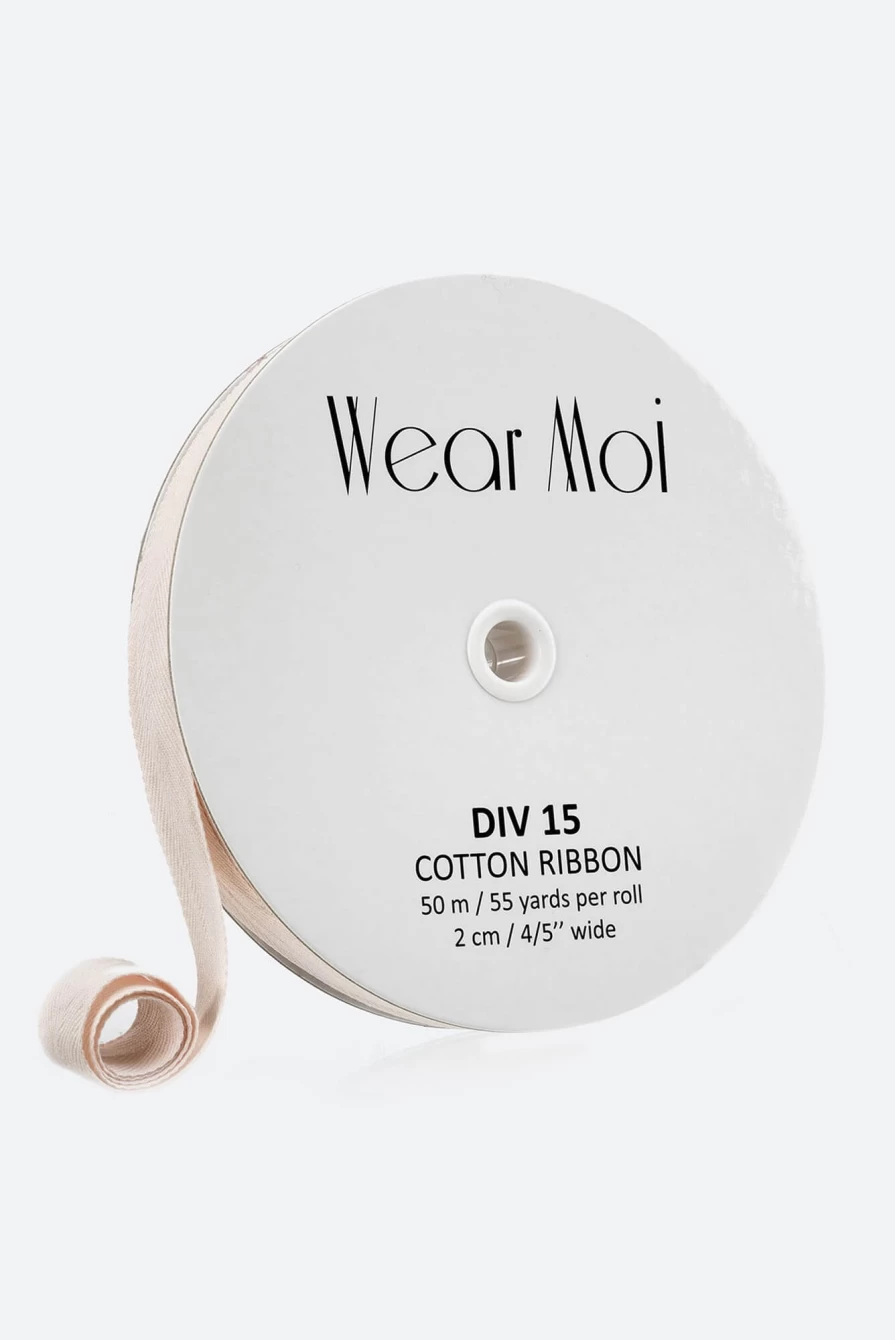 Wear Moi Pointe Shoe Ribbon by the Roll - 15mm Wide Dance Accessories for Ballet