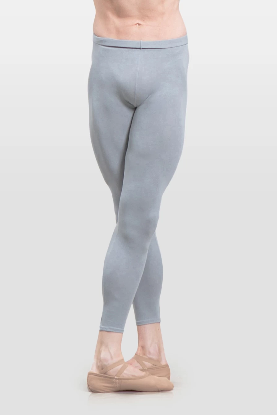 Wear Moi Men's Dance Tights - Breathable Footless Performance Leggings for Ballet & Workouts
